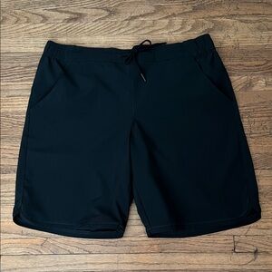 Women’s Lands’ End 9” Black Board Shorts Discontinued Style